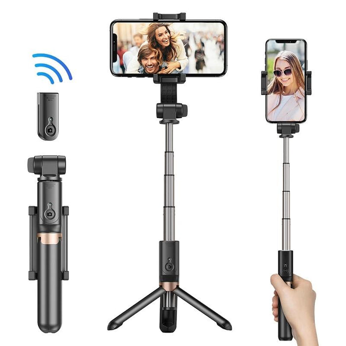Multifunctional Mobile Phone Gimbal Stabilizer with Live