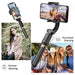 Multifunctional Mobile Phone Gimbal Stabilizer with Live