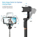 Multifunctional Mobile Phone Gimbal Stabilizer with Live