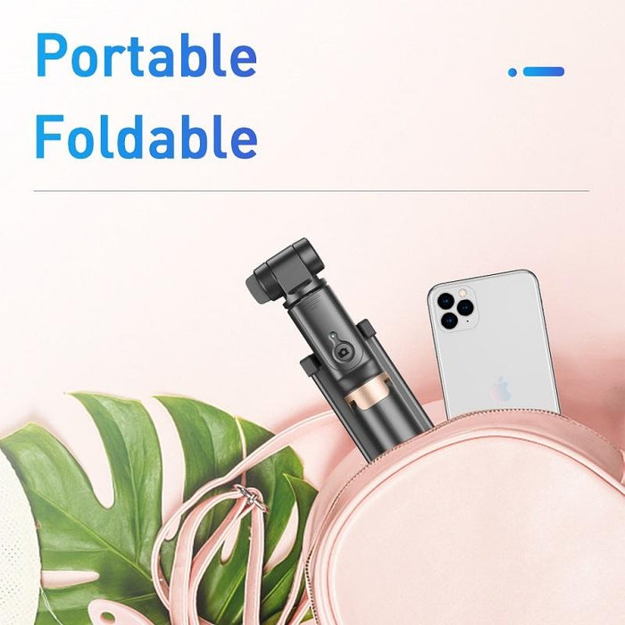 Multifunctional Mobile Phone Gimbal Stabilizer with Live
