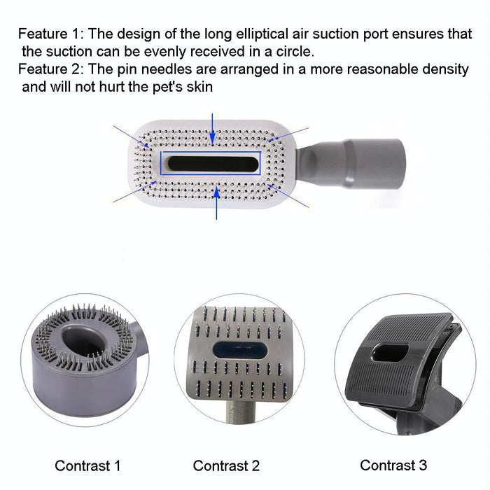 For Dyson V6 V7 V8 V9 Meile Vacuum Cleaner Pet Hair Removal