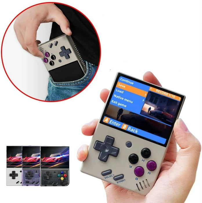 Miyoo Mini Plus 3.5 Inch Ips Screen Retro Handheld Game Console 128G 25K Games