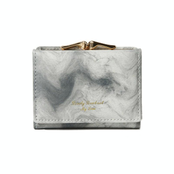 Ink Painting Elements Tri-Fold Wallet Mini Portable Wallet