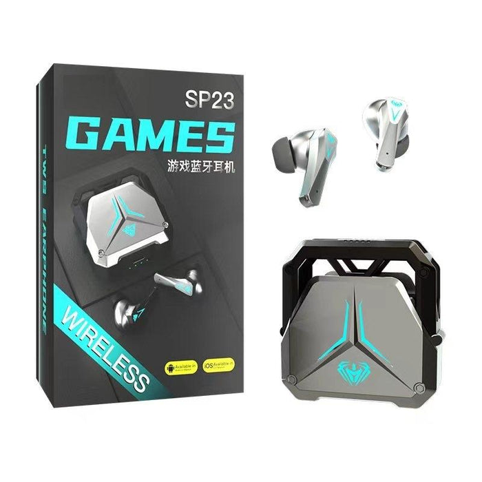 Sp23 Tws Wireless Game Earphone Noise Reduction Hifi Stereo Earbuds Opp Bag