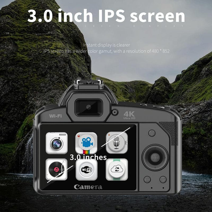 Dual-Camera Night Vision 64 Million Pixel High-Definition Wifi Digital Camera Standard & Fill Light