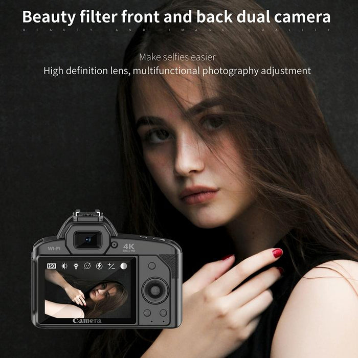 Dual-Camera Night Vision 64 Million Pixel High-Definition Wifi Digital Camera Standard & Fill Light