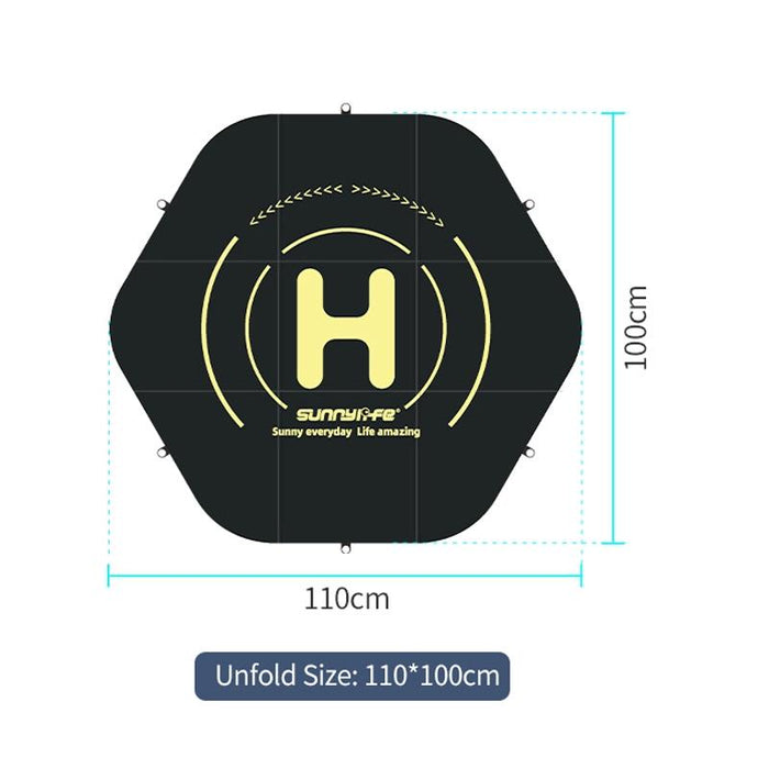 Tjp10 Hexagonal Double Sided Folding Drone Universal Apron