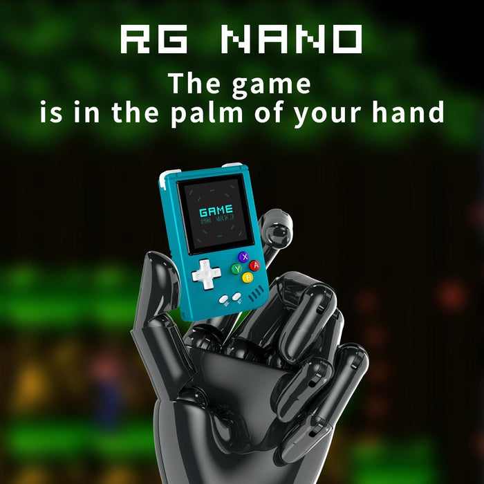 Rg Nano 1.54-Inch Ips Linux System Classic Pocket Retro Game Console 128G 5000 Games