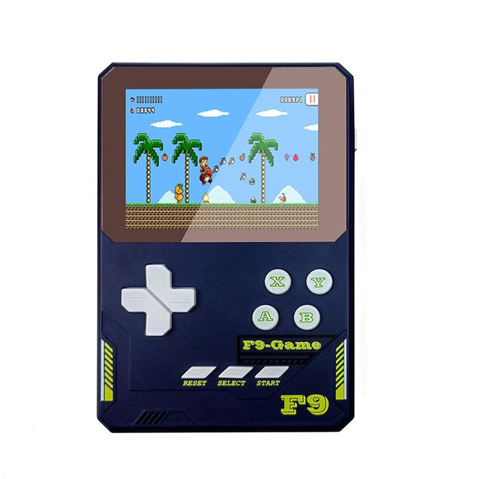 F9 3.5 Inch Hd Handheld Game Console Children Gift - Dark Blue