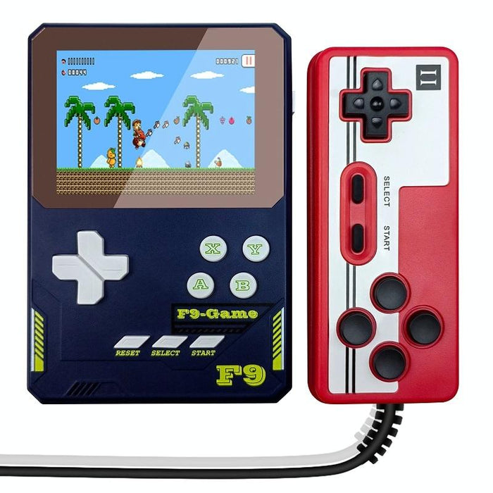 F9 3.5 Inch Hd Handheld Game Console Children Gift - Dark Blue