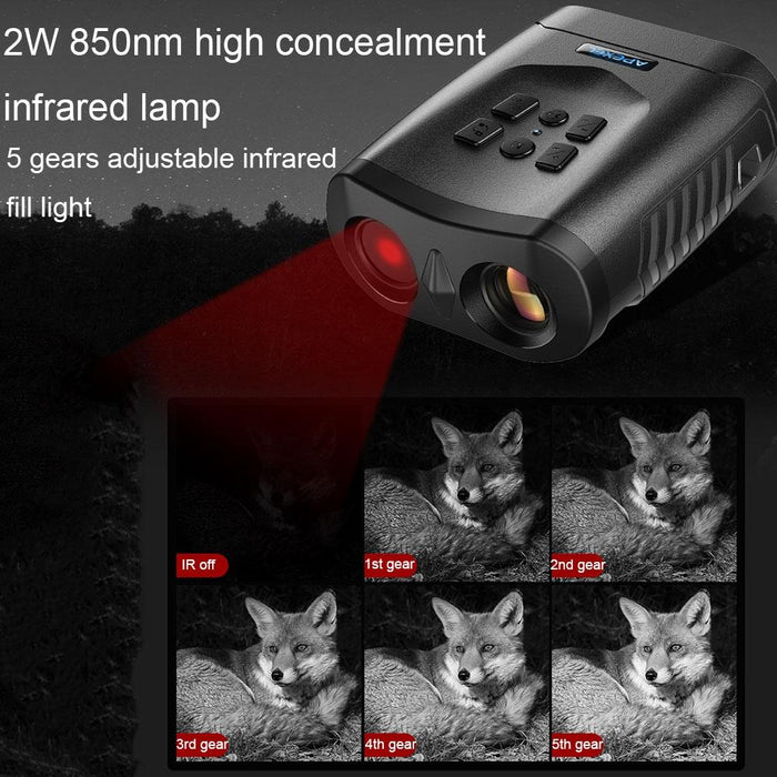 3-Inch Lcd Hd Screen Photo Video Portable Binoculars Digital Infrared Night Vision Device Apl-Nv009