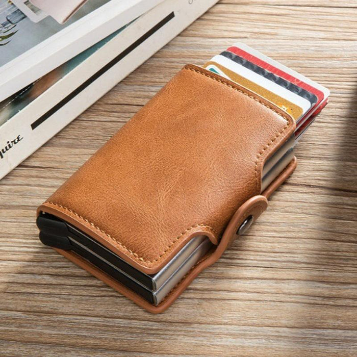 Automatic Pop Up Rfid Metal Card Holder