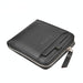 Men Retro Rfid Zip Wallet - Zipper Closure