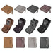 Men Retro Rfid Zip Wallet - Zipper Closure