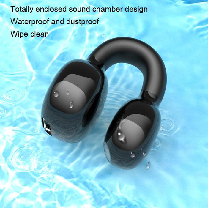 Clip Ear Stereo External Sound Without Hurting Ear Business Sports Model Bluetooth Earphones