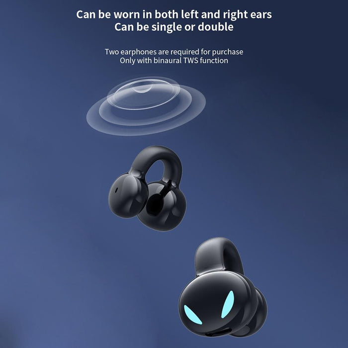 Clip Ear Stereo External Sound Without Hurting Ear Business Sports Model Bluetooth Earphones