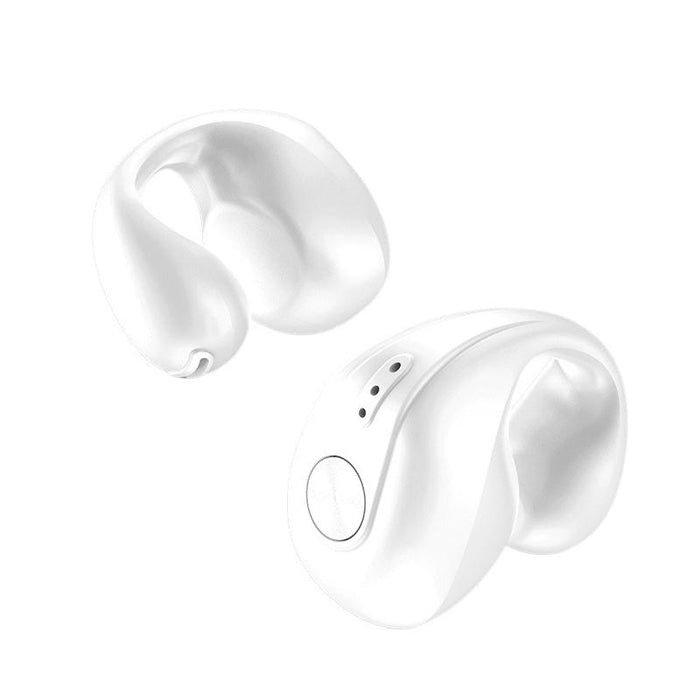 Dual Ear Bone Conduction Wireless Bluetooth Earphones Ear Clip Wear Mini Sport