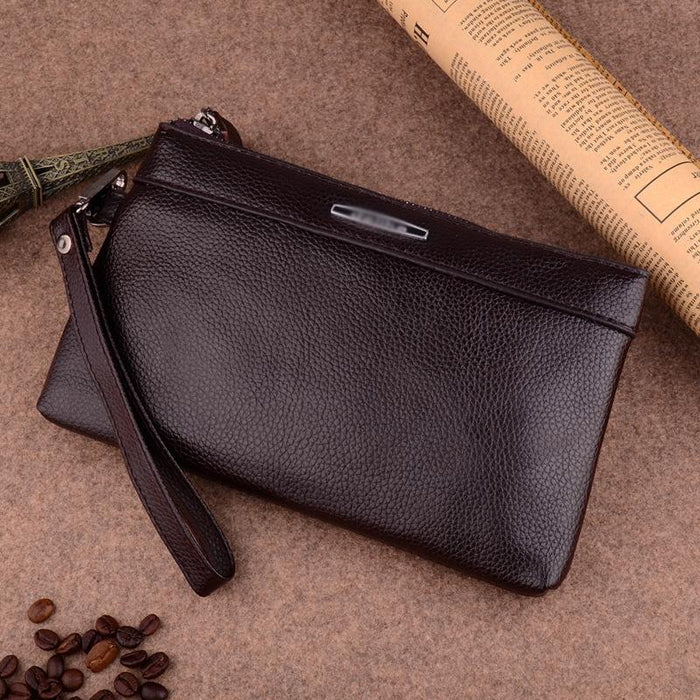 Clutch Bag Casual Long Zipper Wallet Large Capacity Handbag