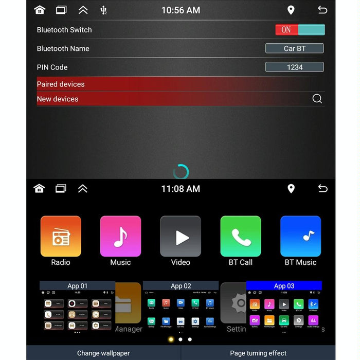 Android Car Navigation System For Bmw E53 Bluetooth Fm Radio 1 + 32G
