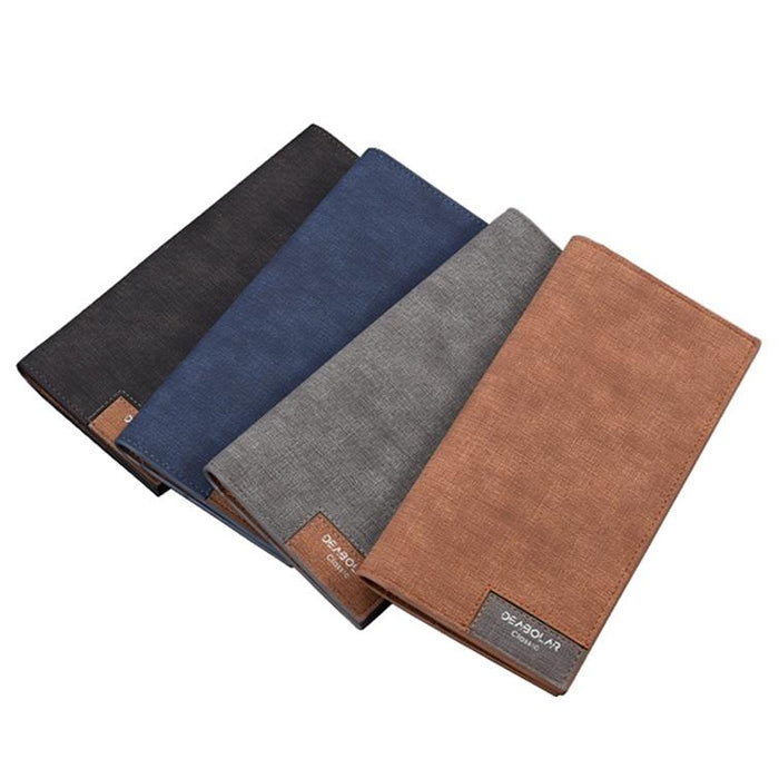 Men's Large Capacity Ultra-Thin Soft Wallet