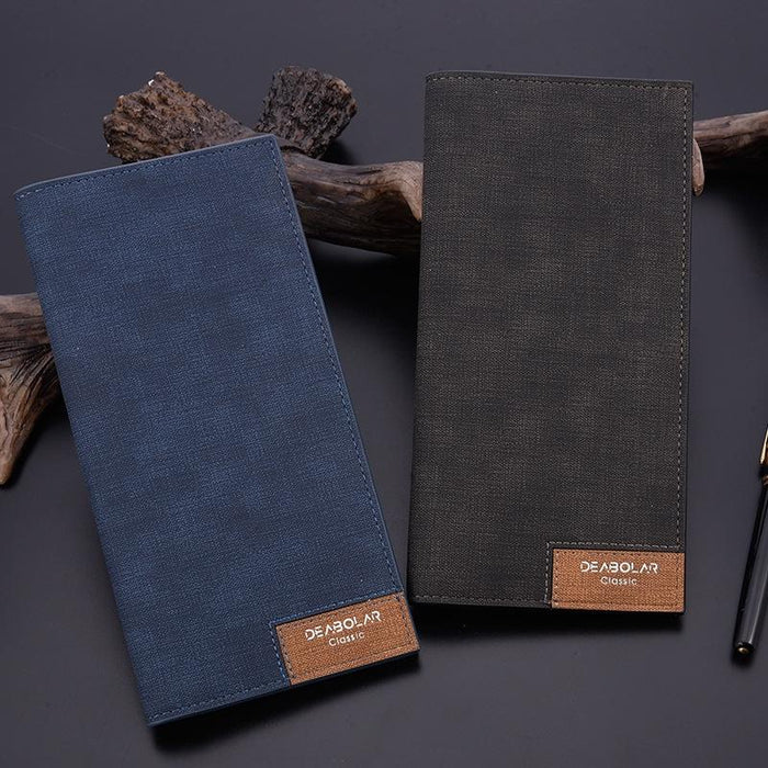 Men's Large Capacity Ultra-Thin Soft Wallet