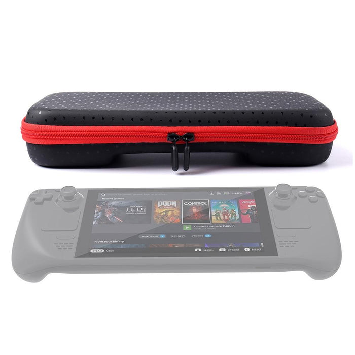 For Steam Deck Game Console Storage Bag Waterproof And Drop-Proof With Interlayer Black