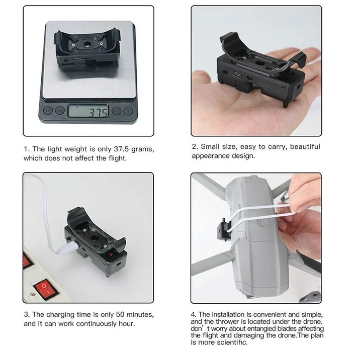 Transport Thrower Drop Device For Dji Mini 2 Drone