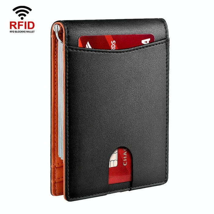 Rfid-protected Leather Wallet