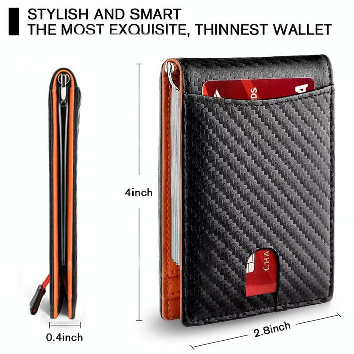 Rfid-protected Leather Wallet