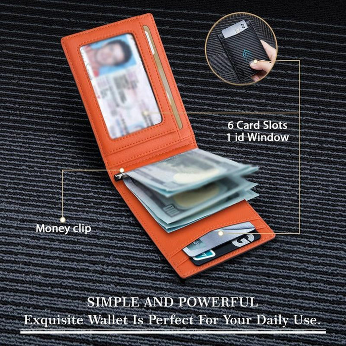 Rfid-protected Leather Wallet