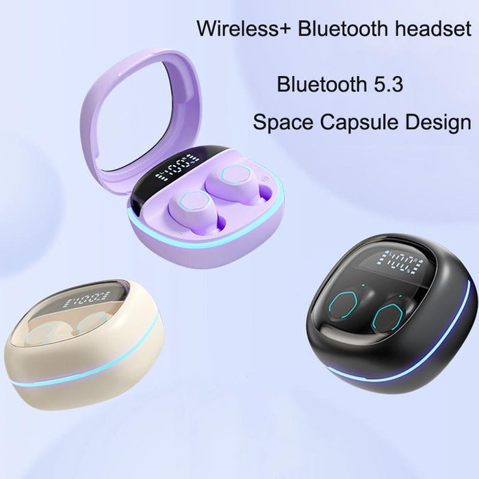 Transparent Bluetooth Wireless In-Ear Hifi Music Tws Gaming Sports Earphone