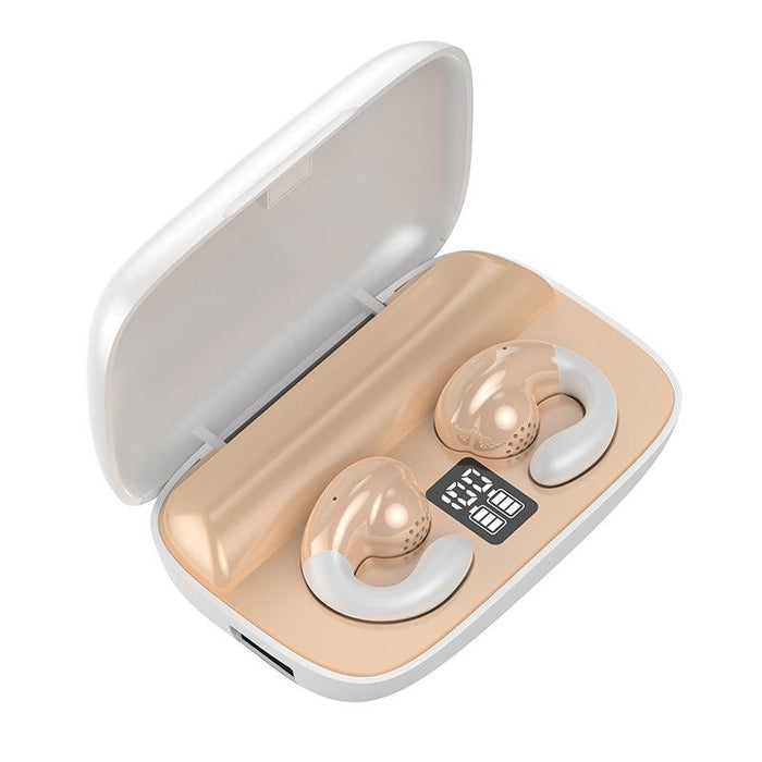 S19 Wireless Ear Clip Noise Reduction Bluetooth Bone Conduction No Delay Earphones