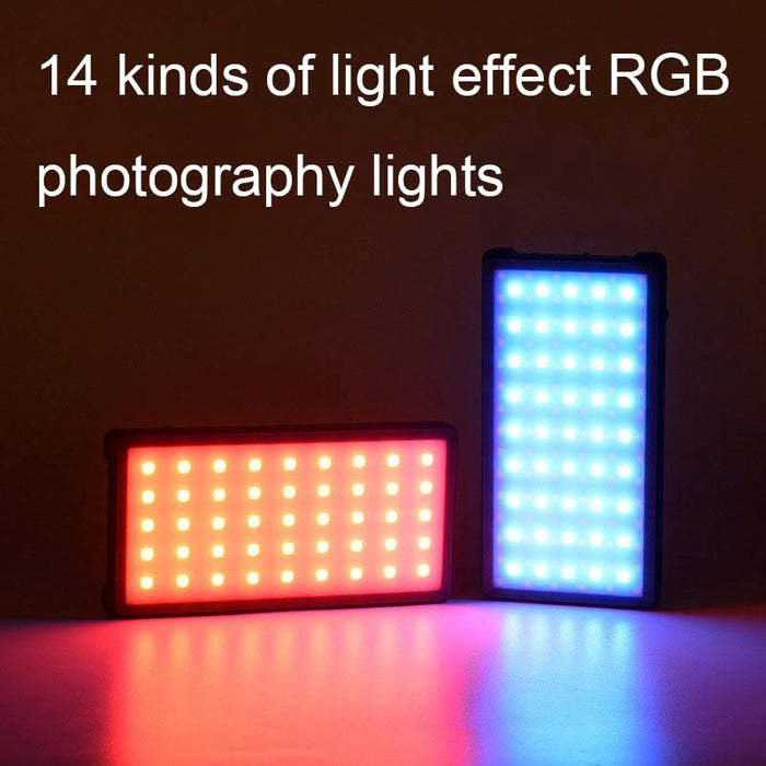 Yn135 135Leds Rgb Dual Colour Temperature Pocket Photography Fill Light Black