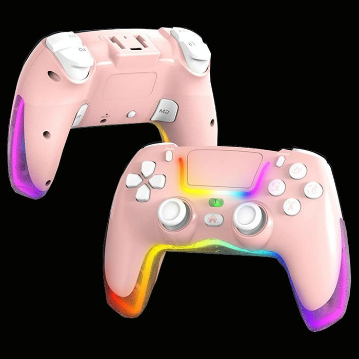 For Ps4 Dazzle Colour Light Wireless Bluetooth Grip