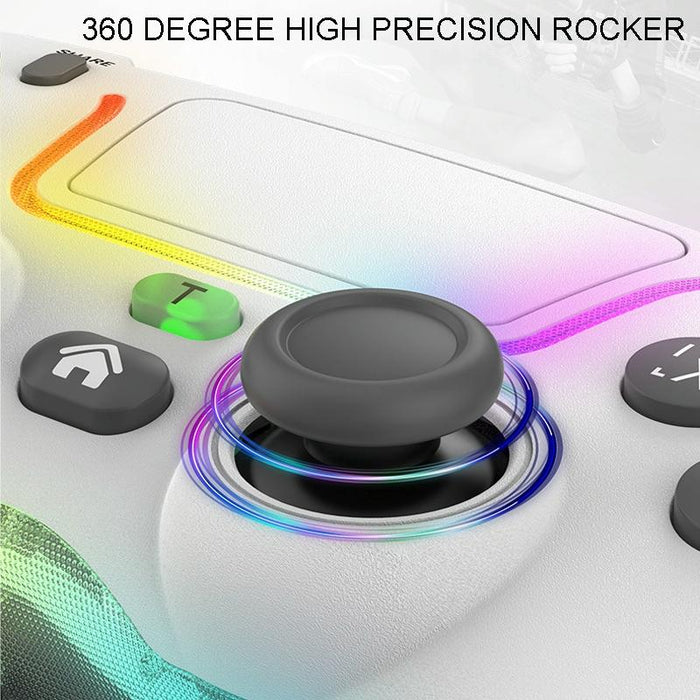 For Ps4 Dazzle Colour Light Wireless Bluetooth Grip