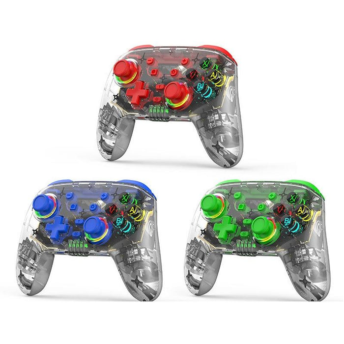 For Ps3 / Ps4 Dual Vibration Wireless Gamepad With Rgb Lights