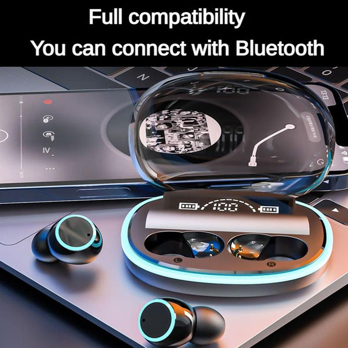 In-Ear Binaural Noise Reduction Wireless Bluetooth Earphones With Power Bank Function