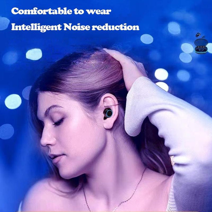 In-Ear Binaural Noise Reduction Wireless Bluetooth Earphones With Power Bank Function