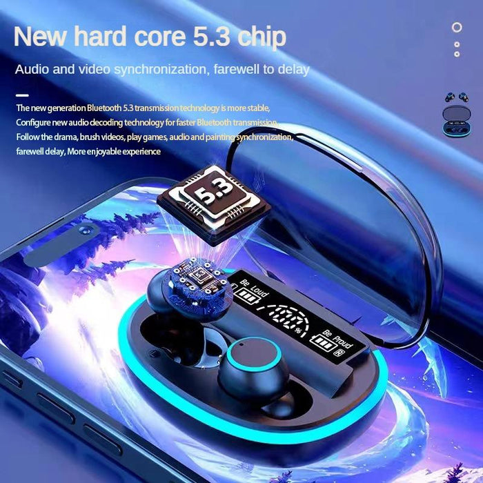 In-Ear Binaural Noise Reduction Wireless Bluetooth Earphones With Power Bank Function