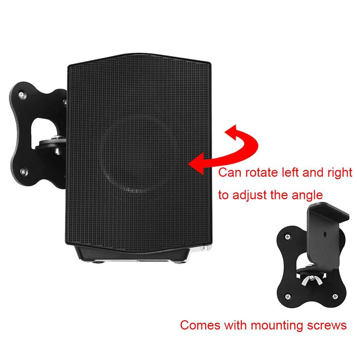 For Samsung Hw-Q990B/Hw-Q930B/Hw-Q930C/Hw-Q990C Bluetooth Speaker Metal Wall Mount Rack Black