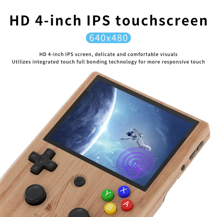 Rg405V 10000 Games Handheld Game Console 4-Inch Ips Screen Android 12 System T618 64-Bit Game Player