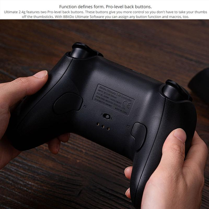 Wireless 2.4G Gaming Controller With Charging Dock For Pc / Windows 10 / 11 / Steam Deck