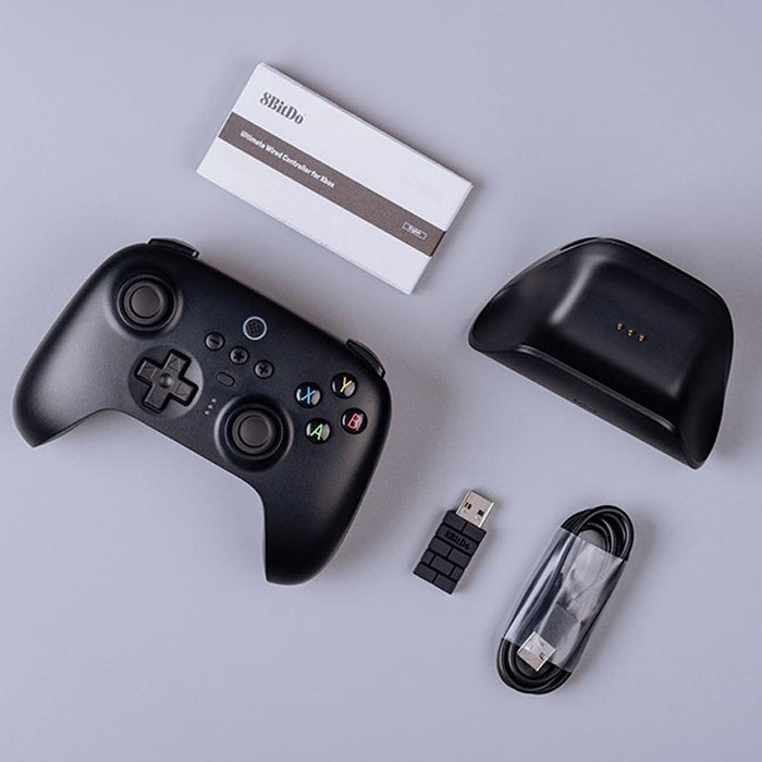 Wireless 2.4G Gaming Controller With Charging Dock For Pc / Windows 10 / 11 / Steam Deck