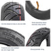 10 x 2.5 Inflatable Inner Tire & Outer Kit For Ninebot Max