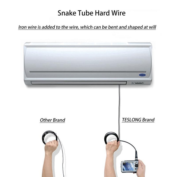 Nts450A 4.5-Inch Screen Industrial Handheld Endoscope With Light Speci 3.9Mm Lens-1M