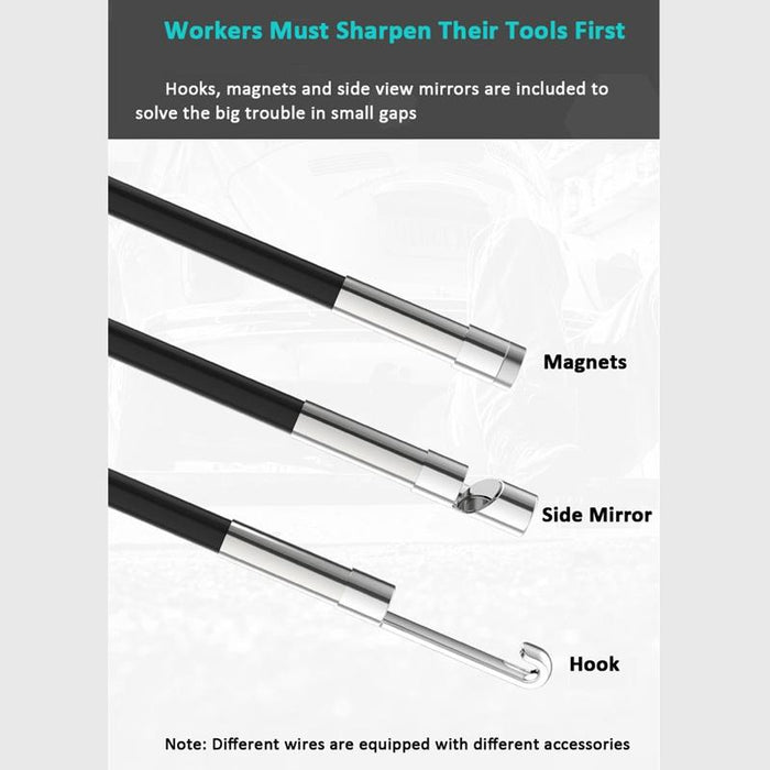 Nts450A 4.5-Inch Screen Industrial Handheld Endoscope With Light Speci 3.9Mm Lens-1M