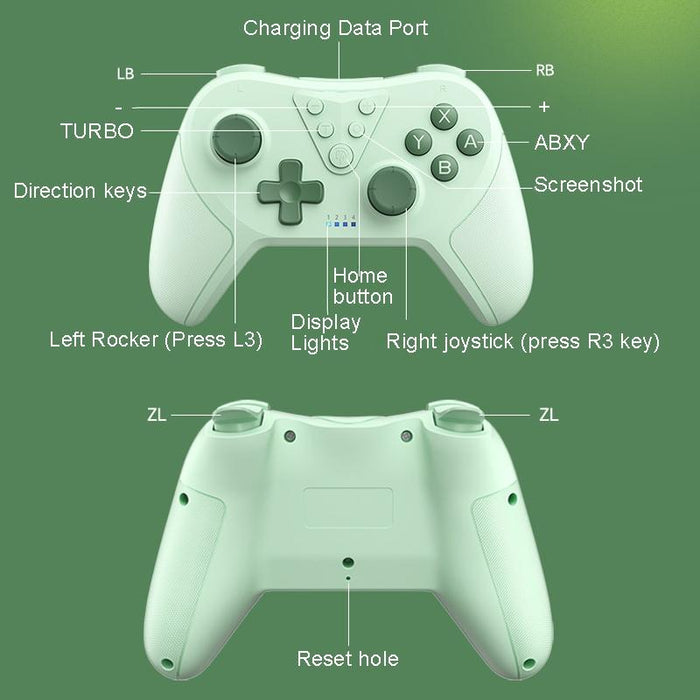 Wireless Game Controller For Switch And Pc