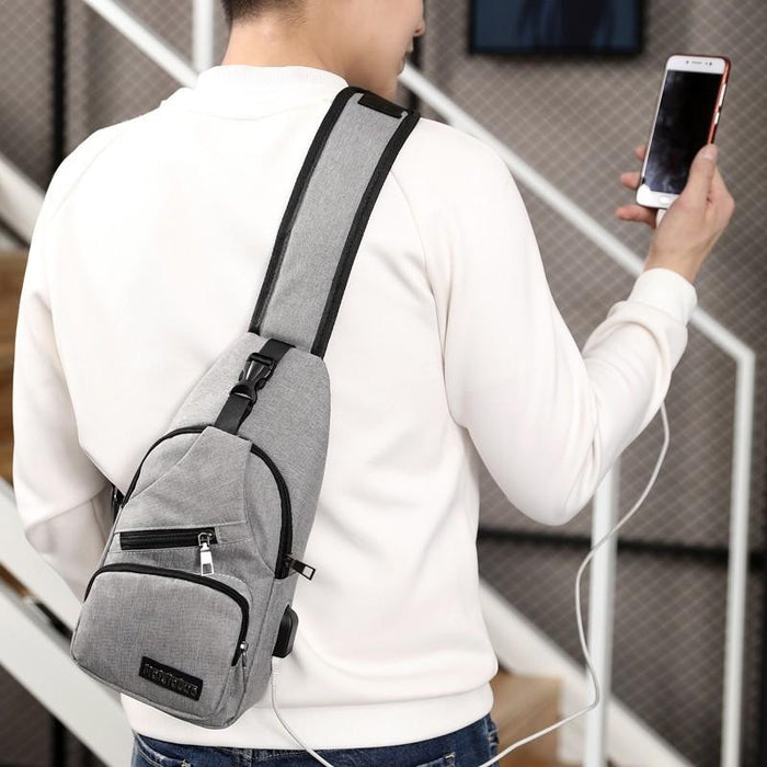 Versatile Men Crossbody Bag For Sports And Everyday Use