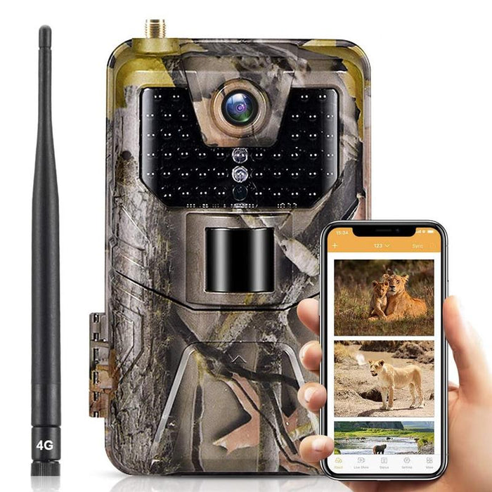 36mp 4k 4g Hunting Camera with App Control for Remote