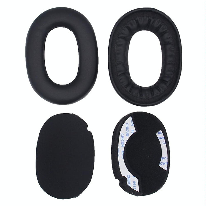 2Pcs For Jabra Elite 85H Headphone Leather Case Sponge Earmuffs Earpad Protective Cover